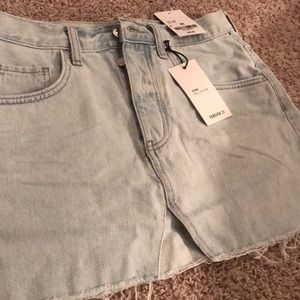 Light Wash Denim Skirt - New with tags!
